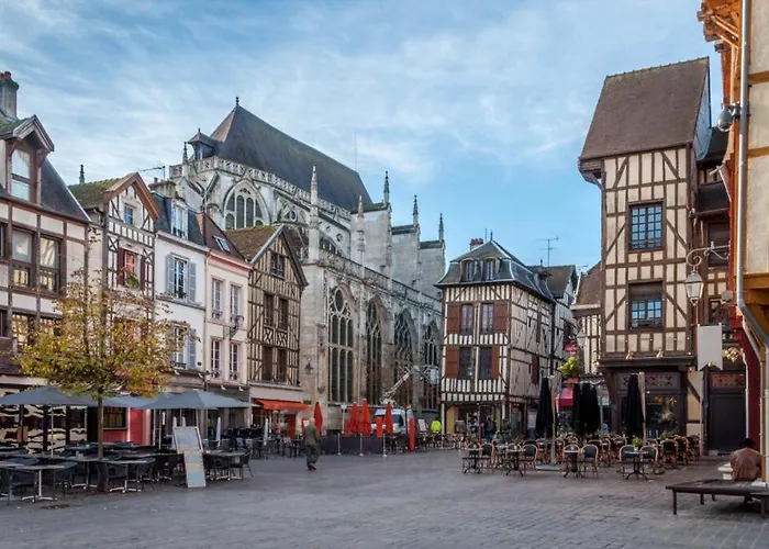 Rustique & Convivial Hyper-centre, Fibre, 4 Pers * Troyes