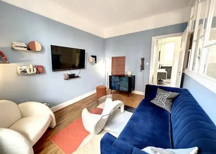 Rustique & Convivial Hyper-centre, Fibre, 4 Pers Lägenhet *